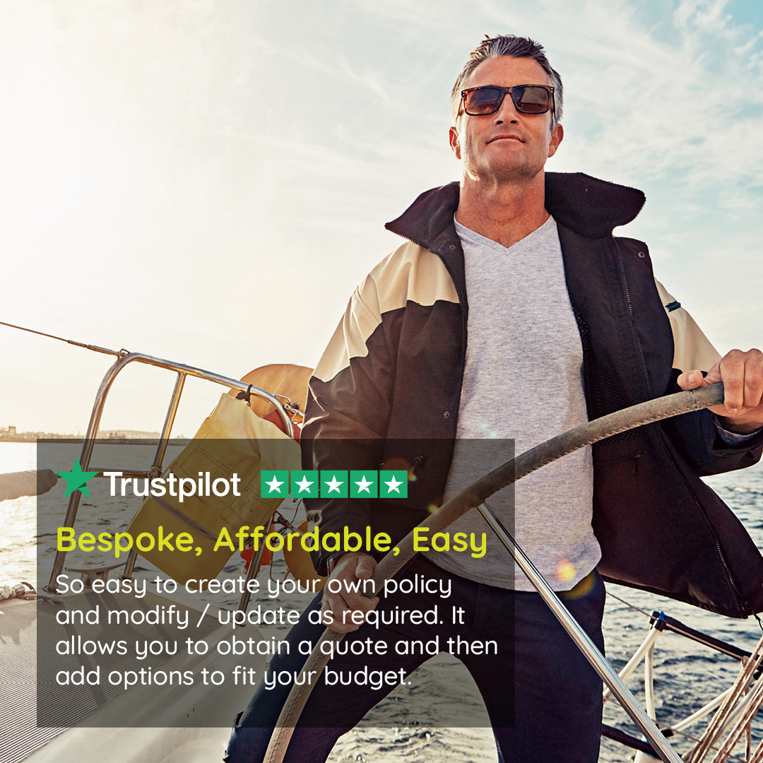 Visicover Facebook ad: Flexible Boat Insurance You Control