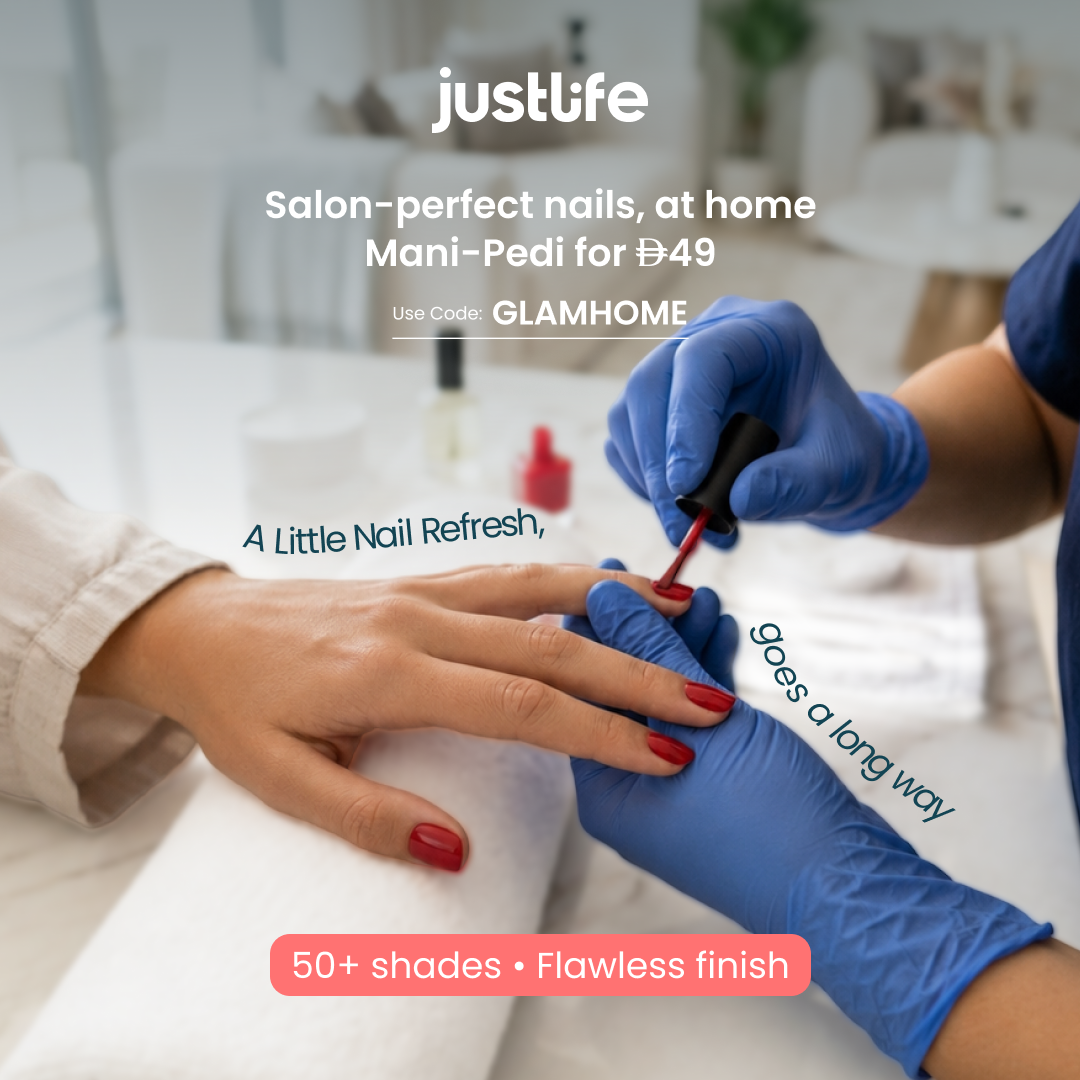 Justlife UAE Facebook ad
