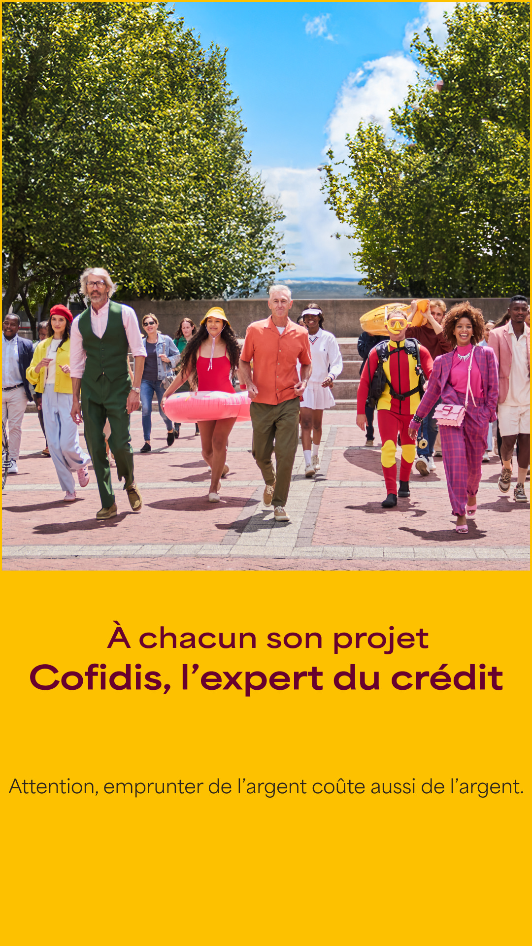 Cofidis Belgium Facebook ad