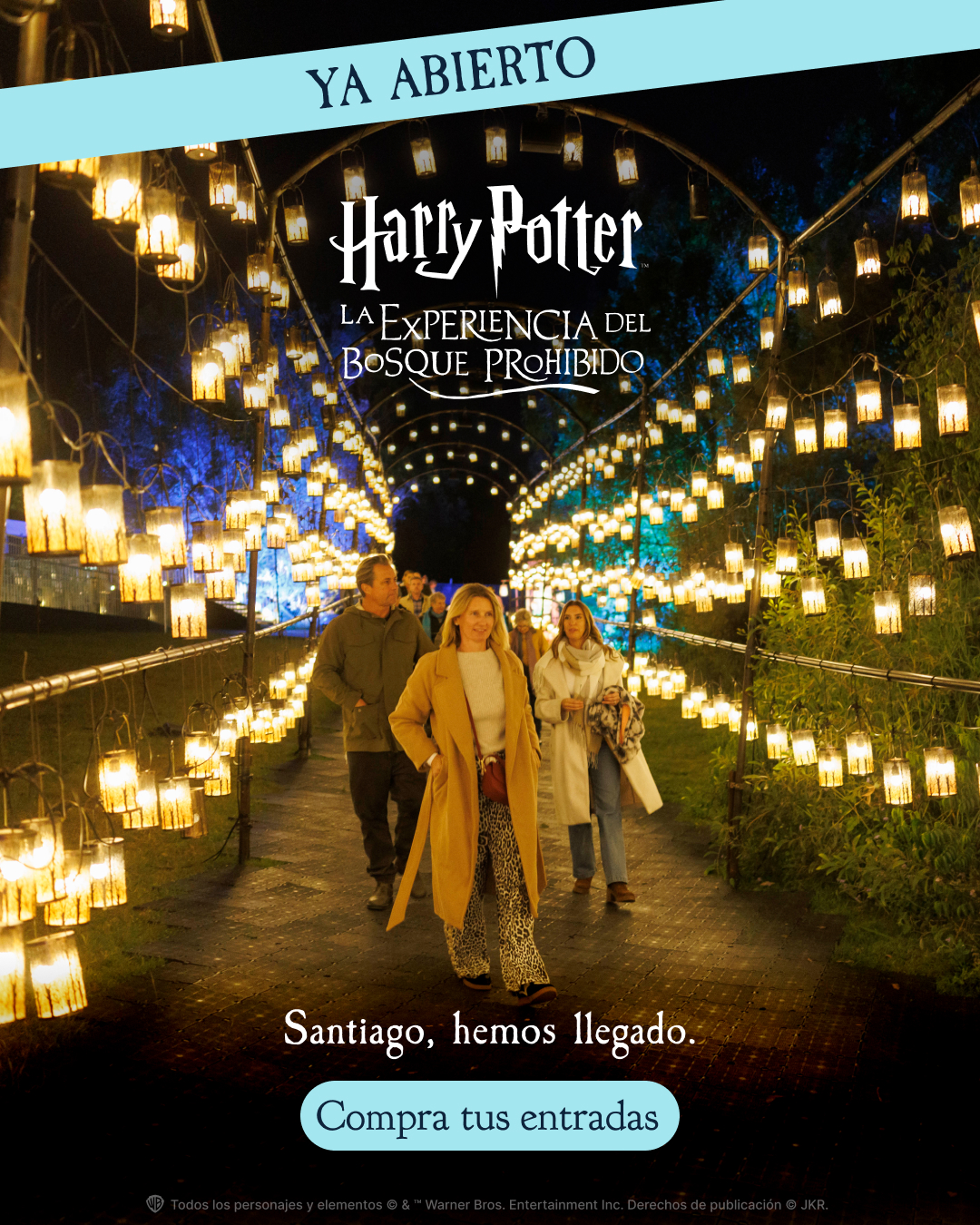 Harry Potter: A Forbidden Forest Experience Facebook ad