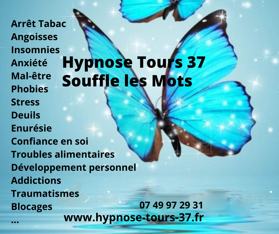 Hypnose Tours 37 - Souffle les Mots Facebook ad: Hypnose Tours 37 pour des séances simples et…