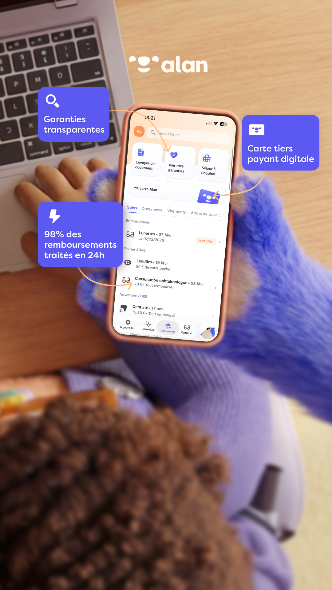 Alan Facebook ad