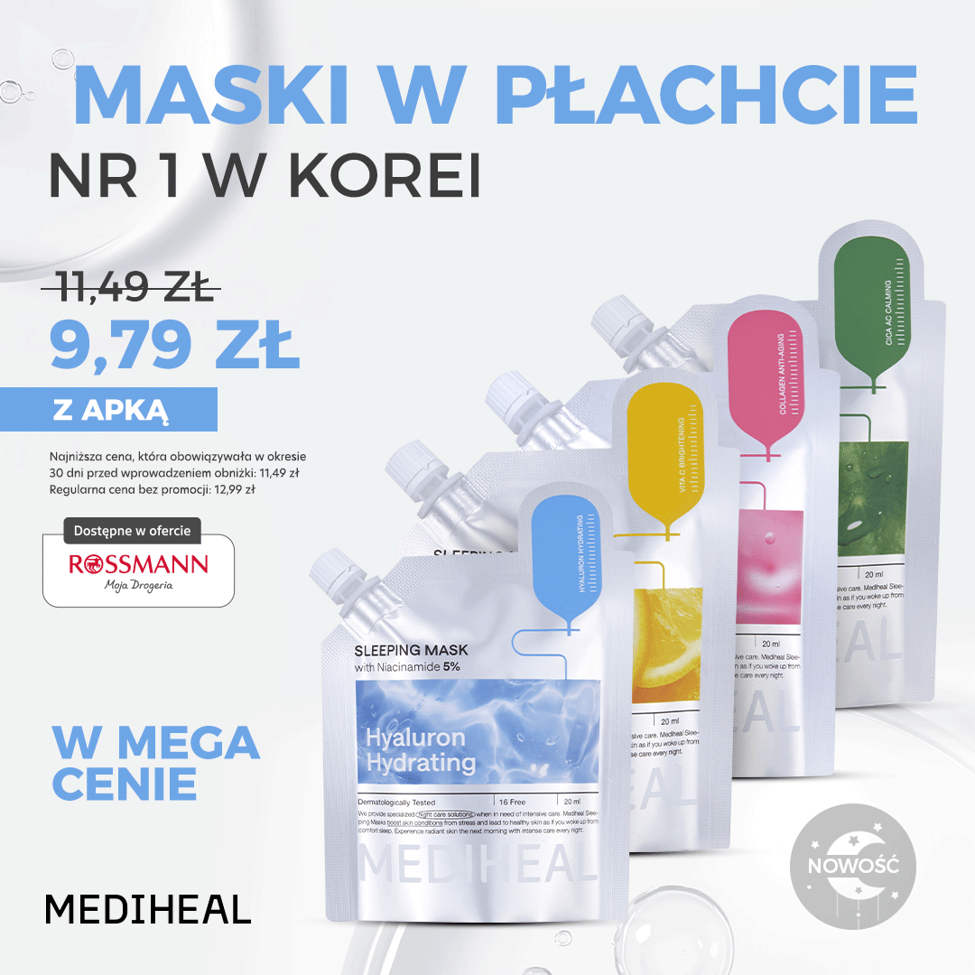 Mediheal - Maski w płachcie Facebook ad