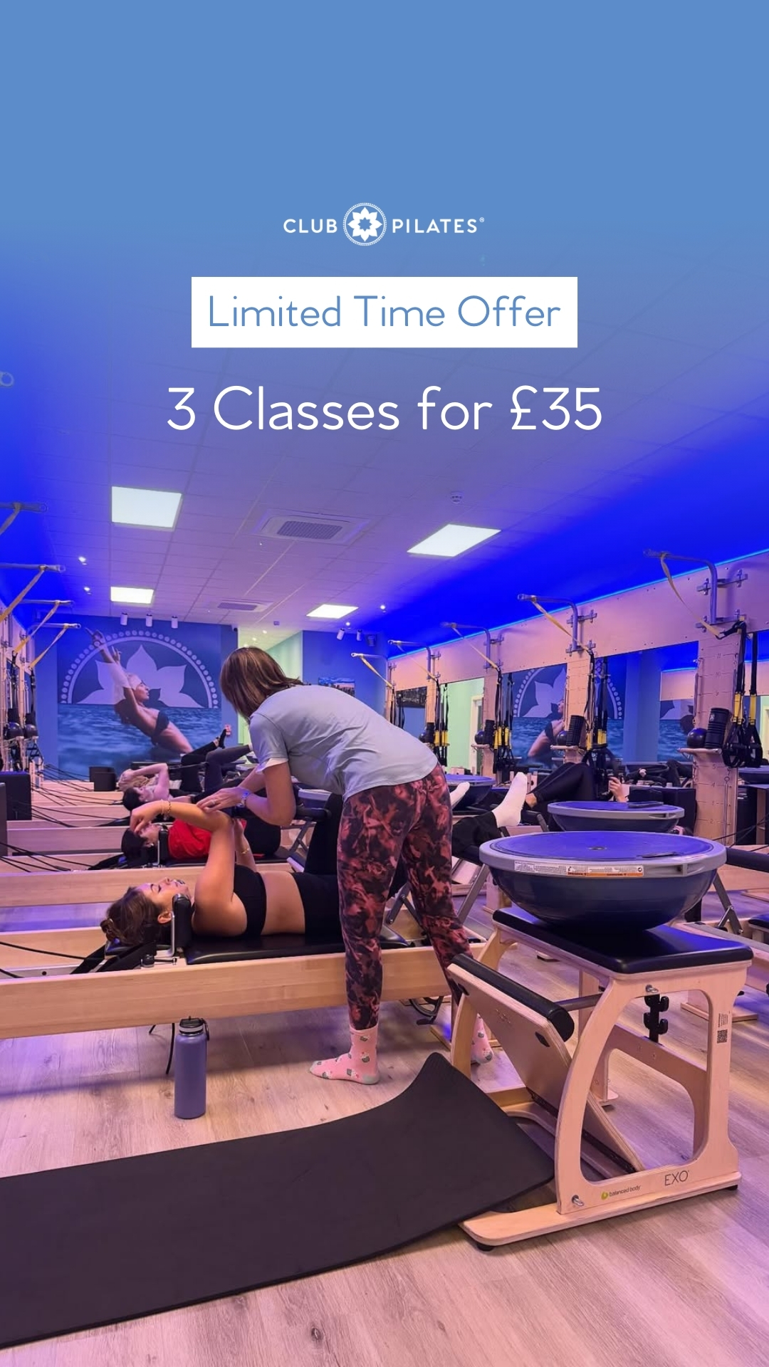 Club Pilates Fulham Facebook ad from Jul 13, 2026