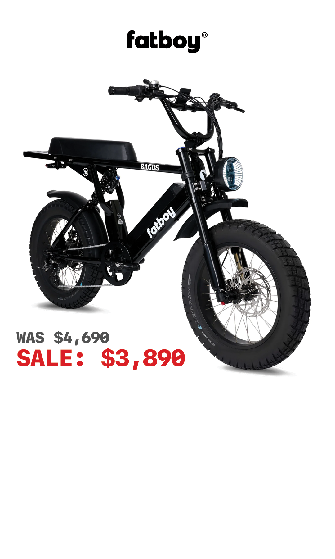 Fatboy Bikes Facebook ad