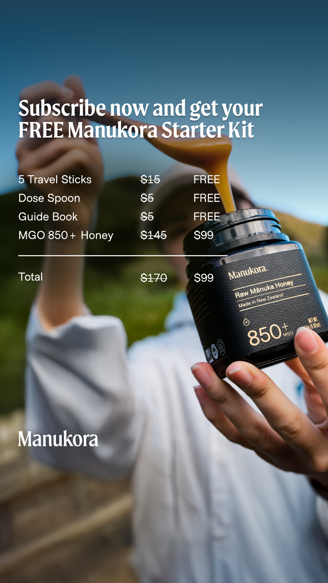 Manukora Facebook ad