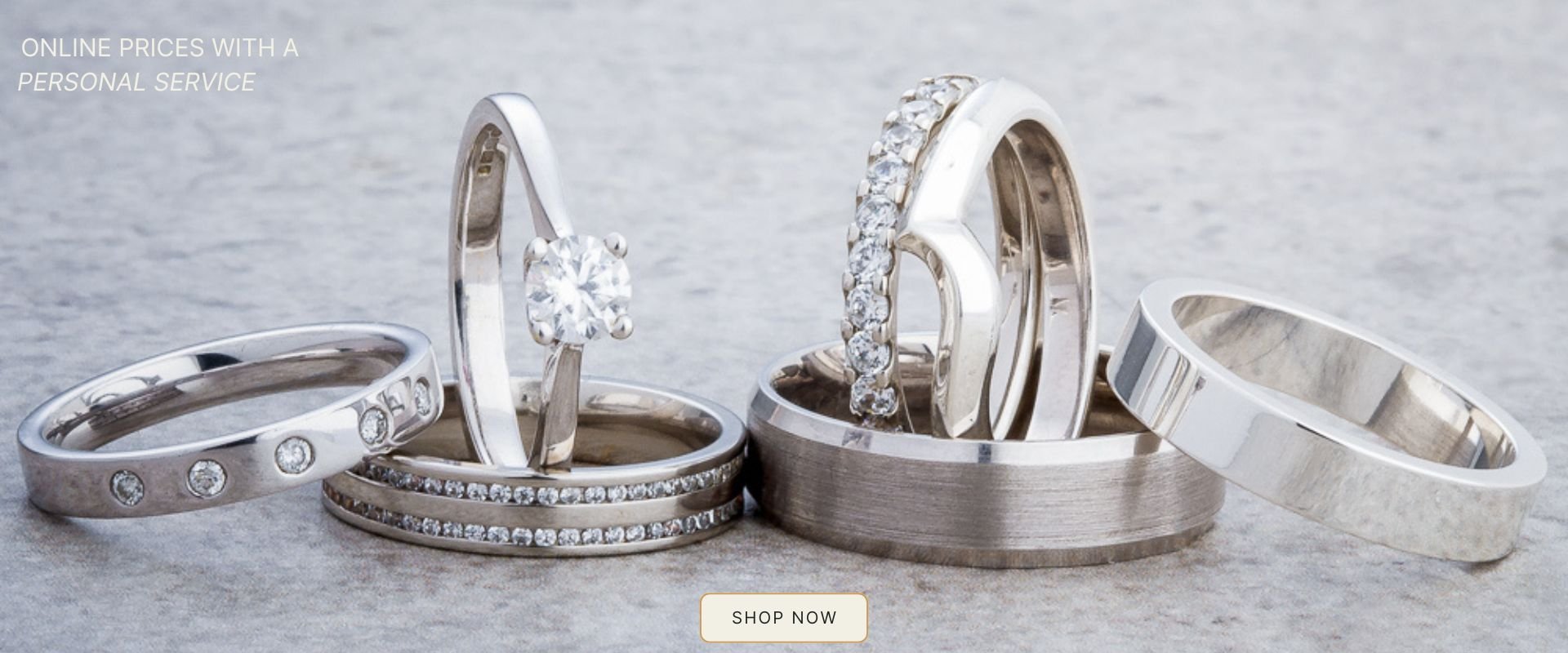 Wedding Rings Direct Facebook ad from Dec 12, 2025