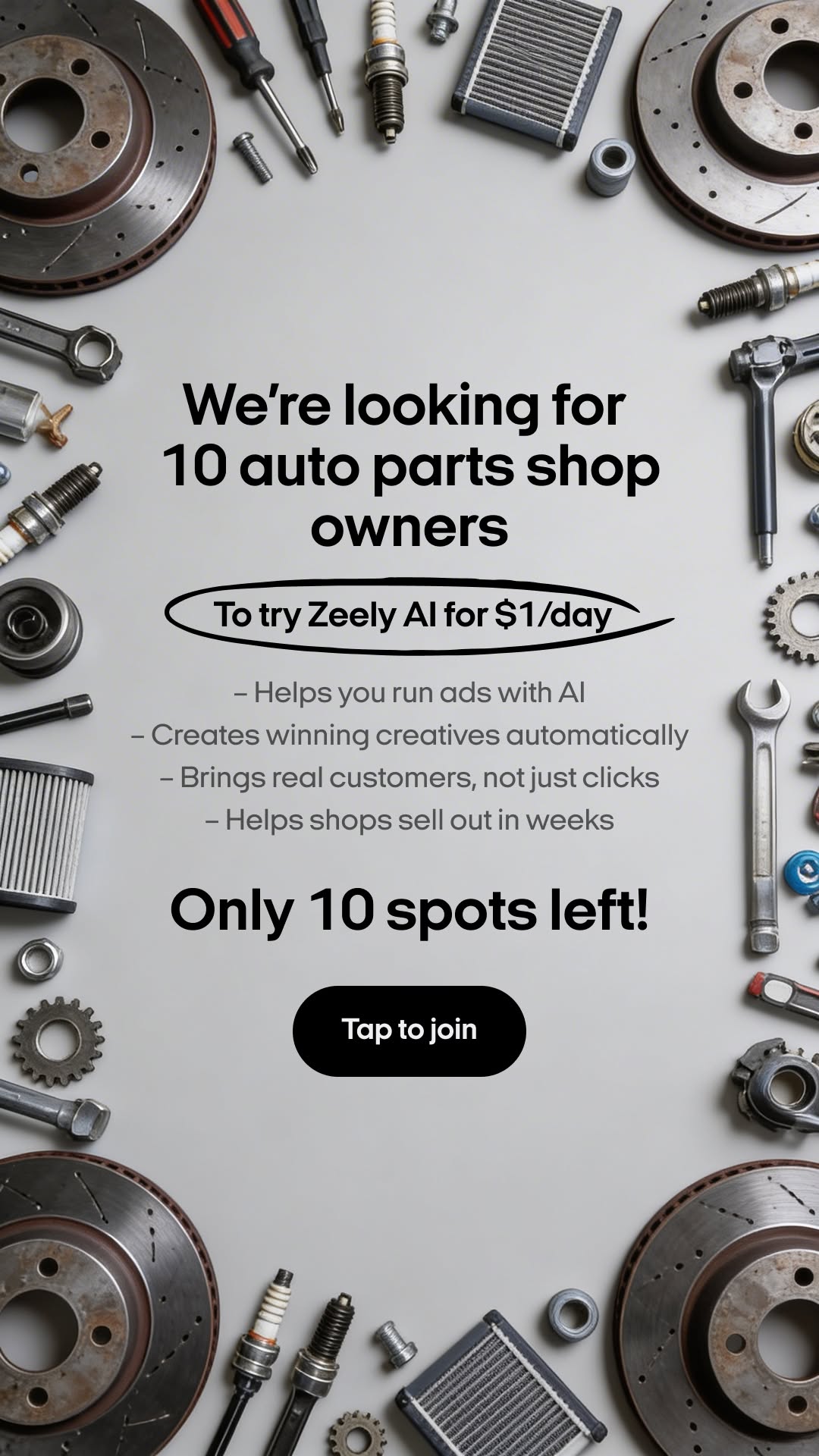 Zeely Facebook ad