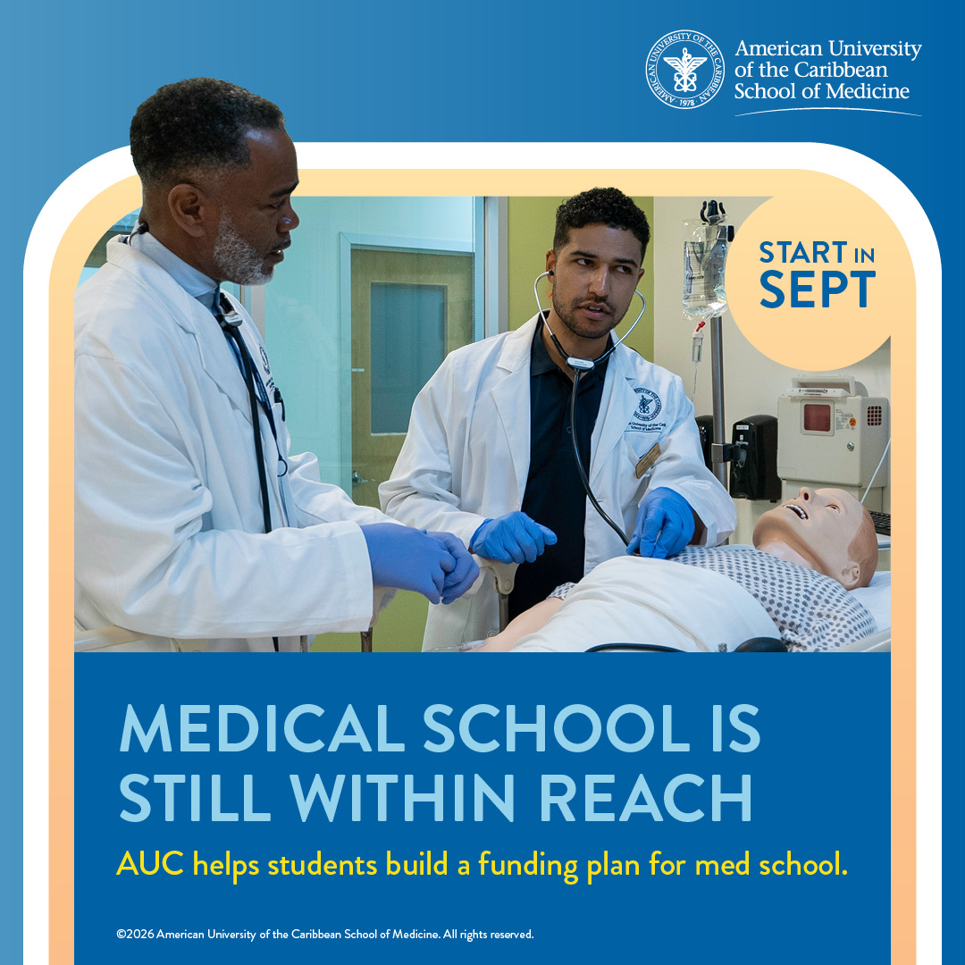 American University of the Caribbean School of Medicine Facebook ad