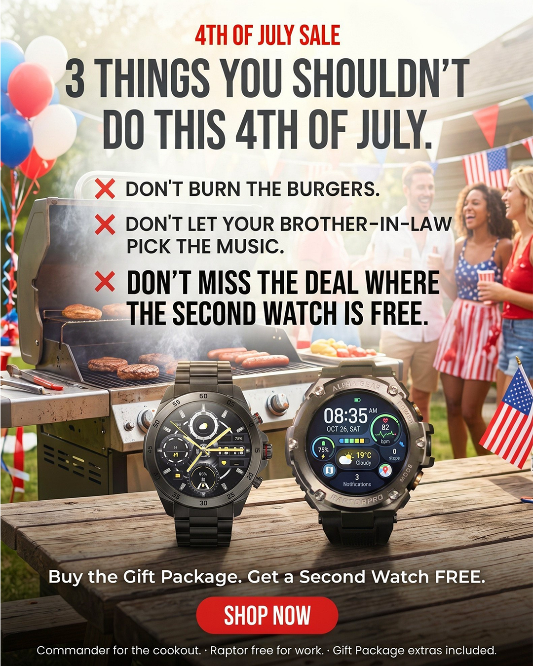 AlphaGear USA Facebook ad