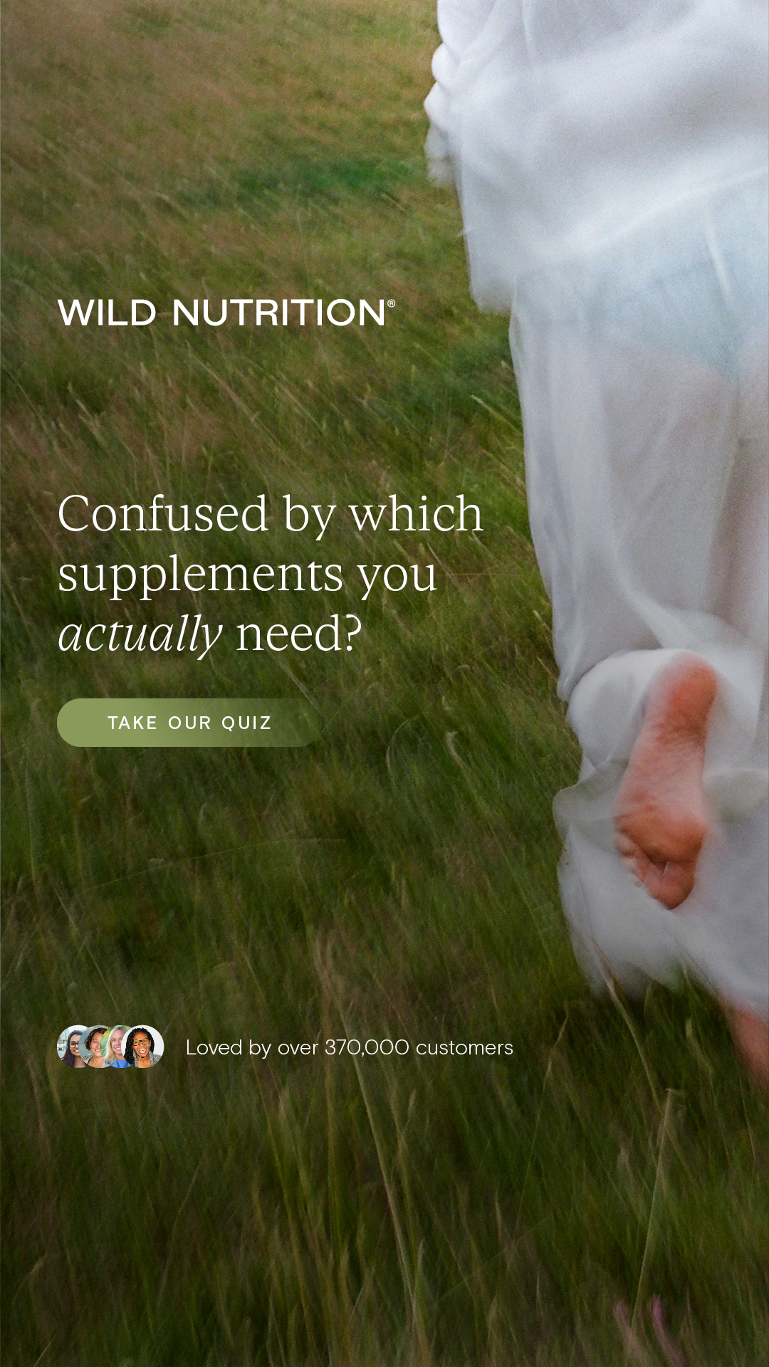 Wild Nutrition Facebook ad