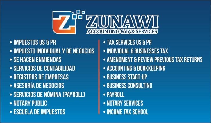 ZUNAWI ACCOUNTING SERVICES Facebook ad