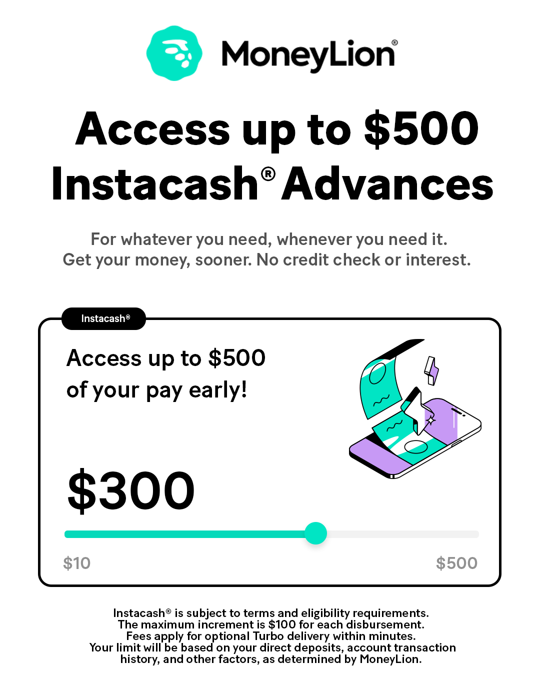 MoneyLion Facebook ad