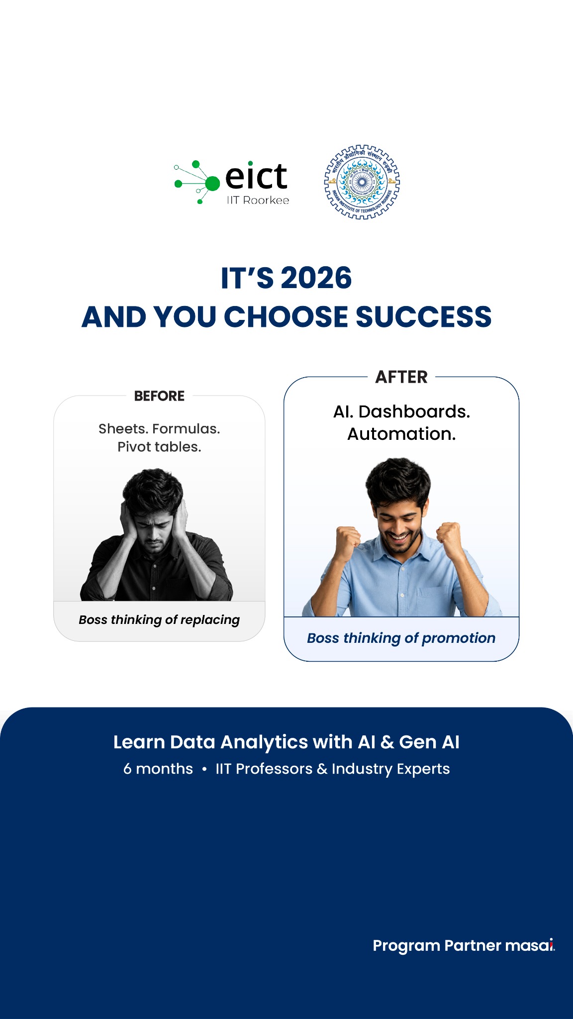 E&ICT Academy, IIT Roorkee Facebook ad