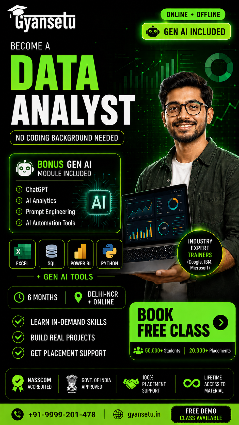 IClass Gyansetu Training Centre Facebook ad