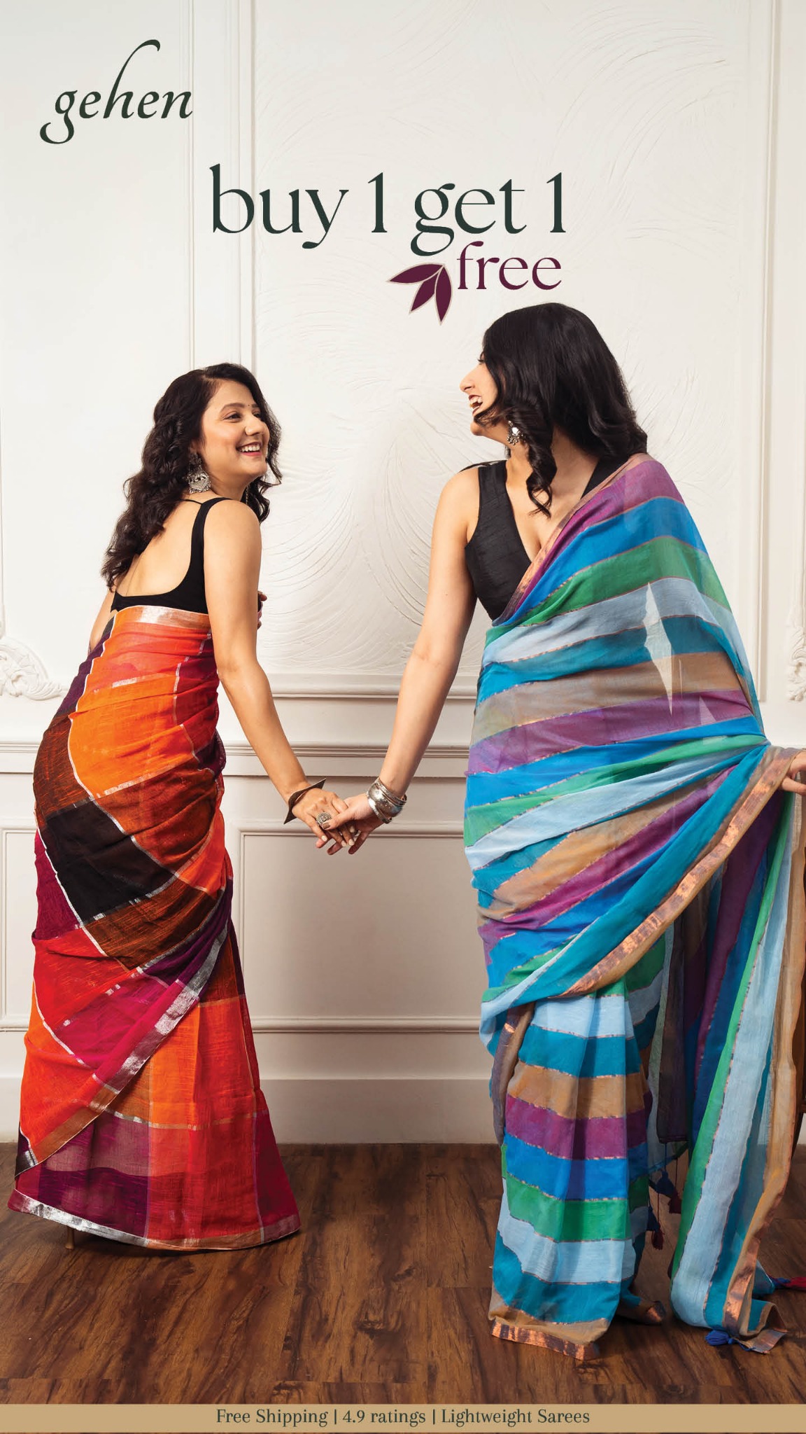 Gehen Facebook ad: The Saree they'll Never Stop Asking About
