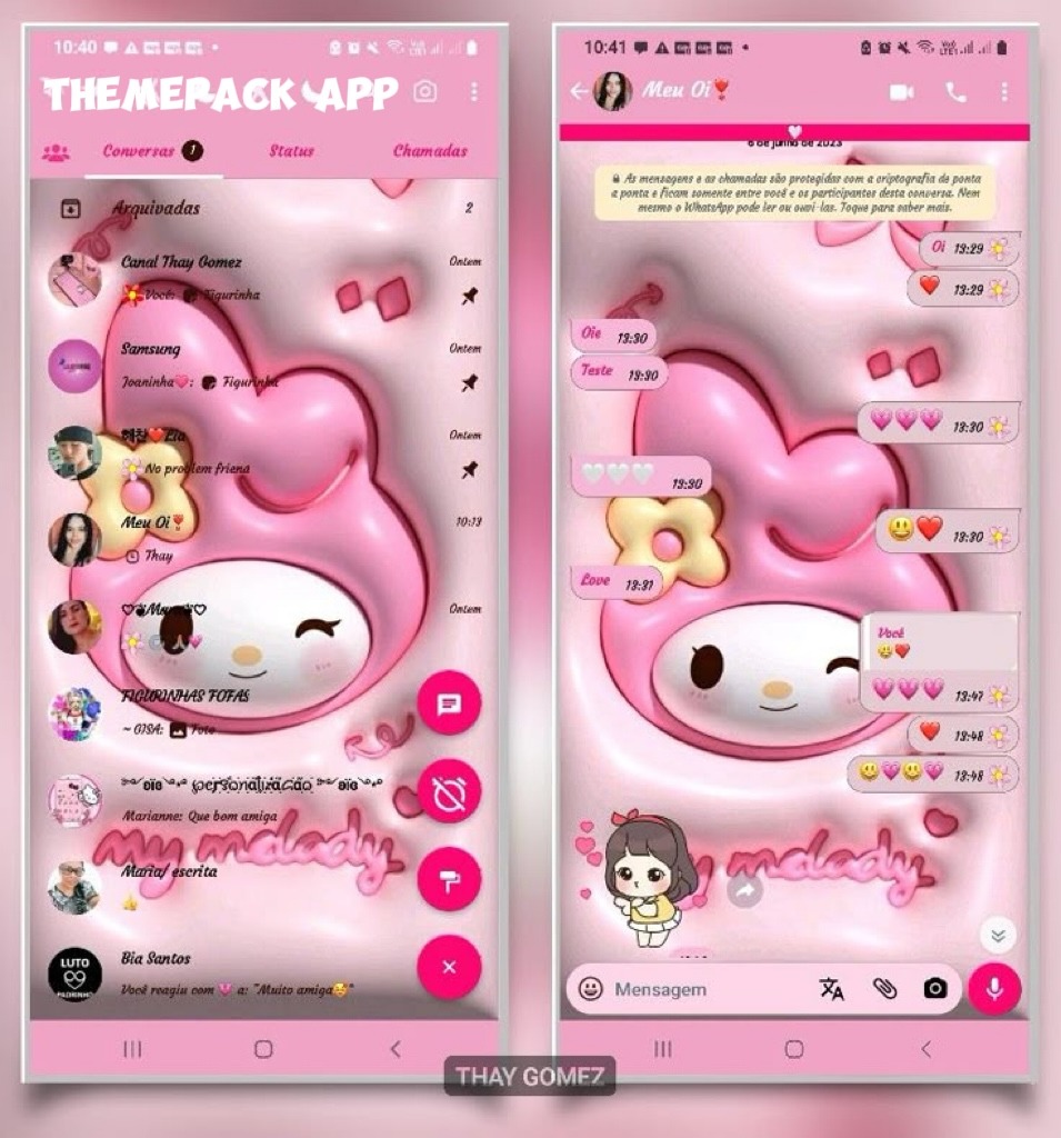 Pink RGB Heart Keyboard Facebook ad