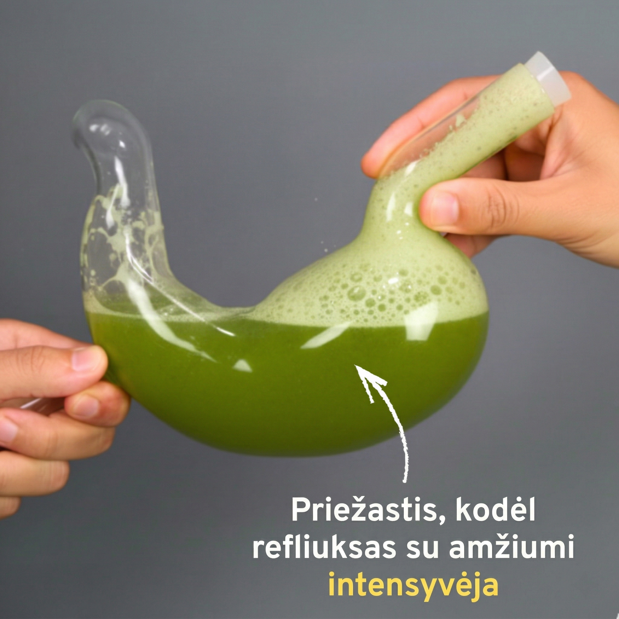 Skrandžio ABC Facebook ad: Kodėl refliuksas kartojasi?
