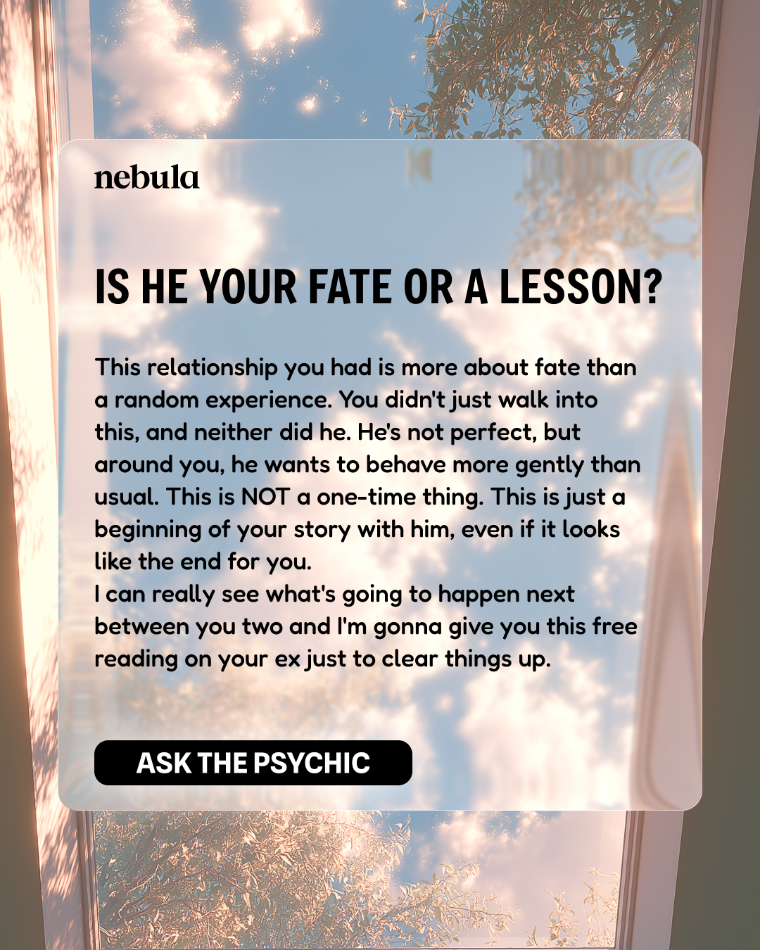 Your Relationship Advisor Facebook ad