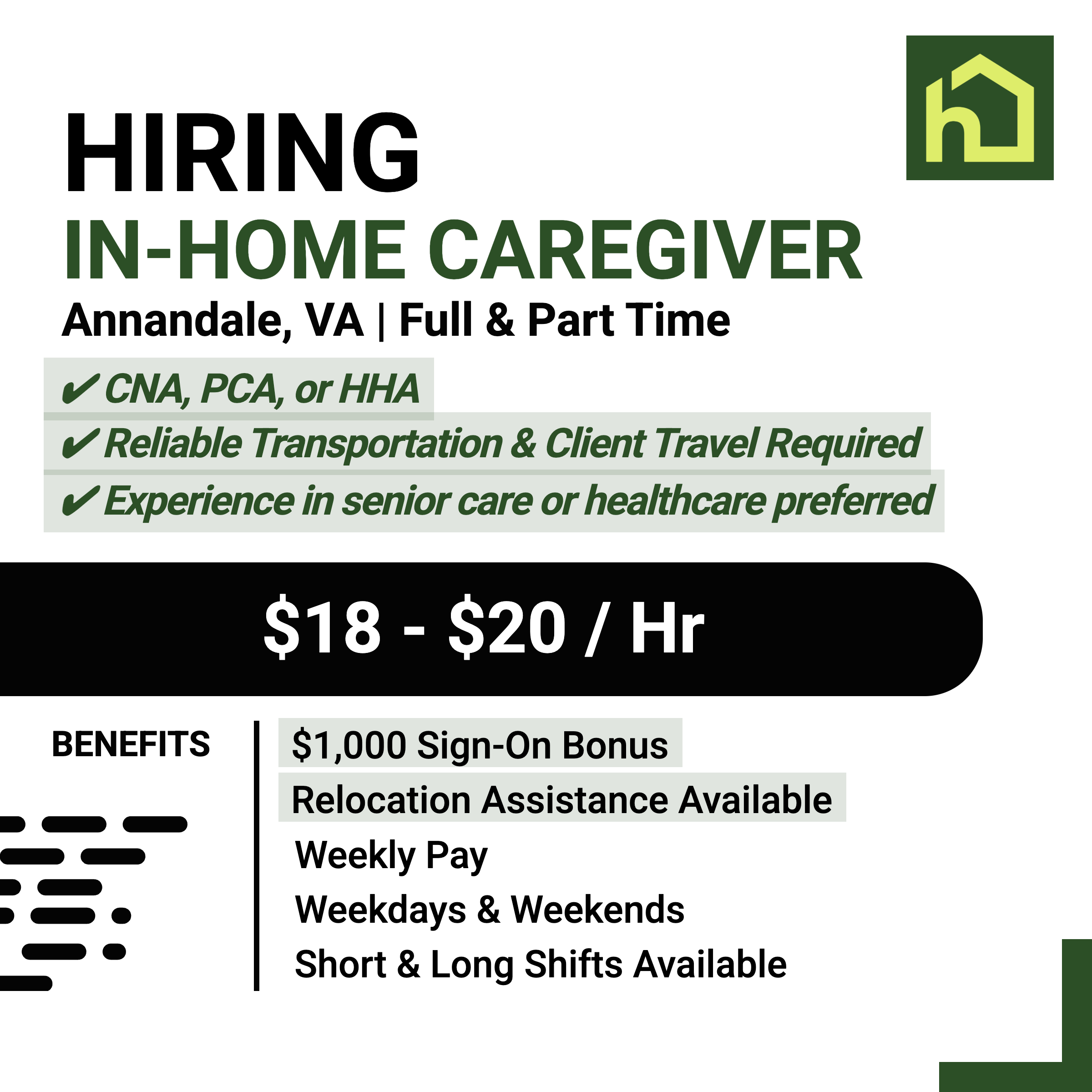 Hireline Healthcare Jobs Facebook ad