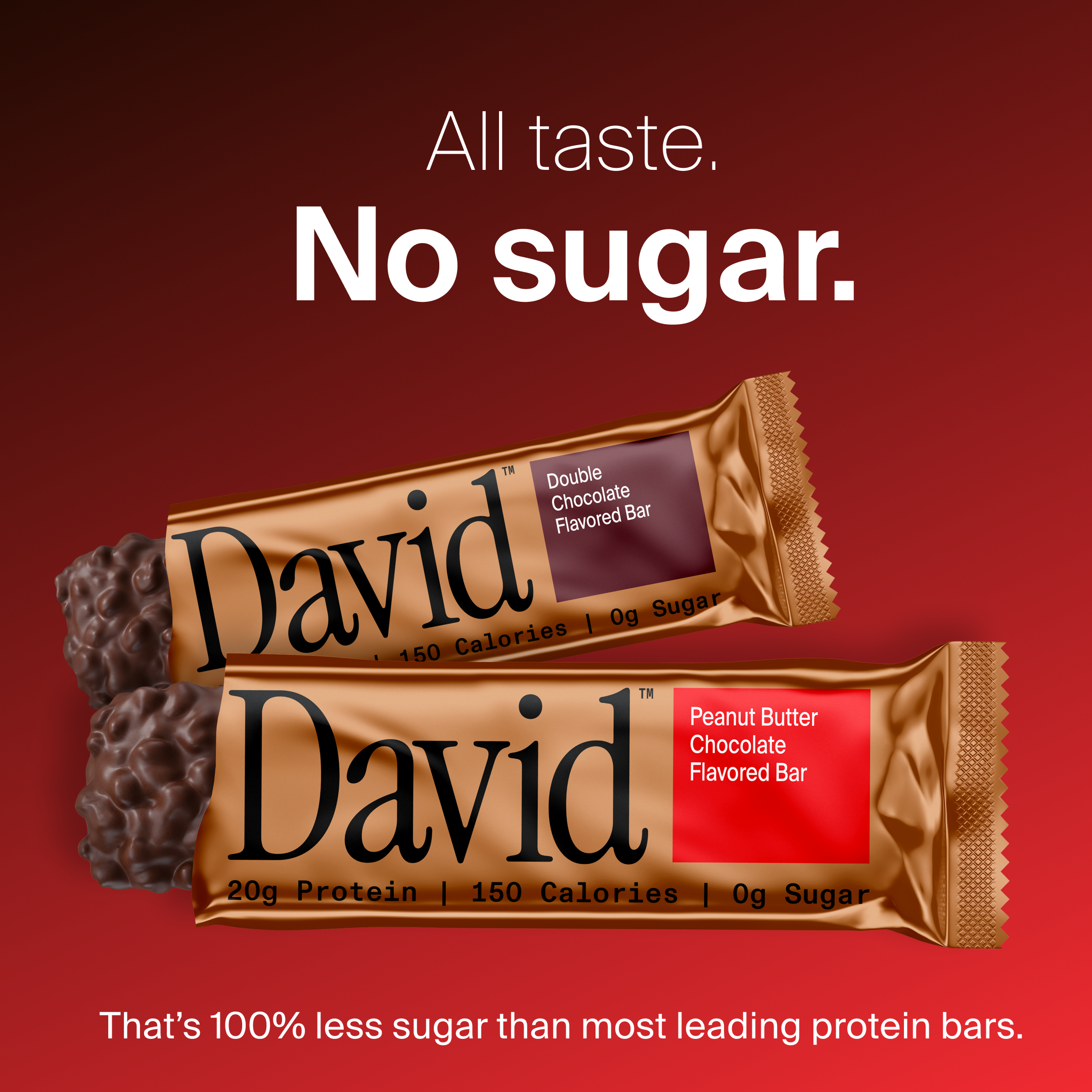 David Protein Facebook ad