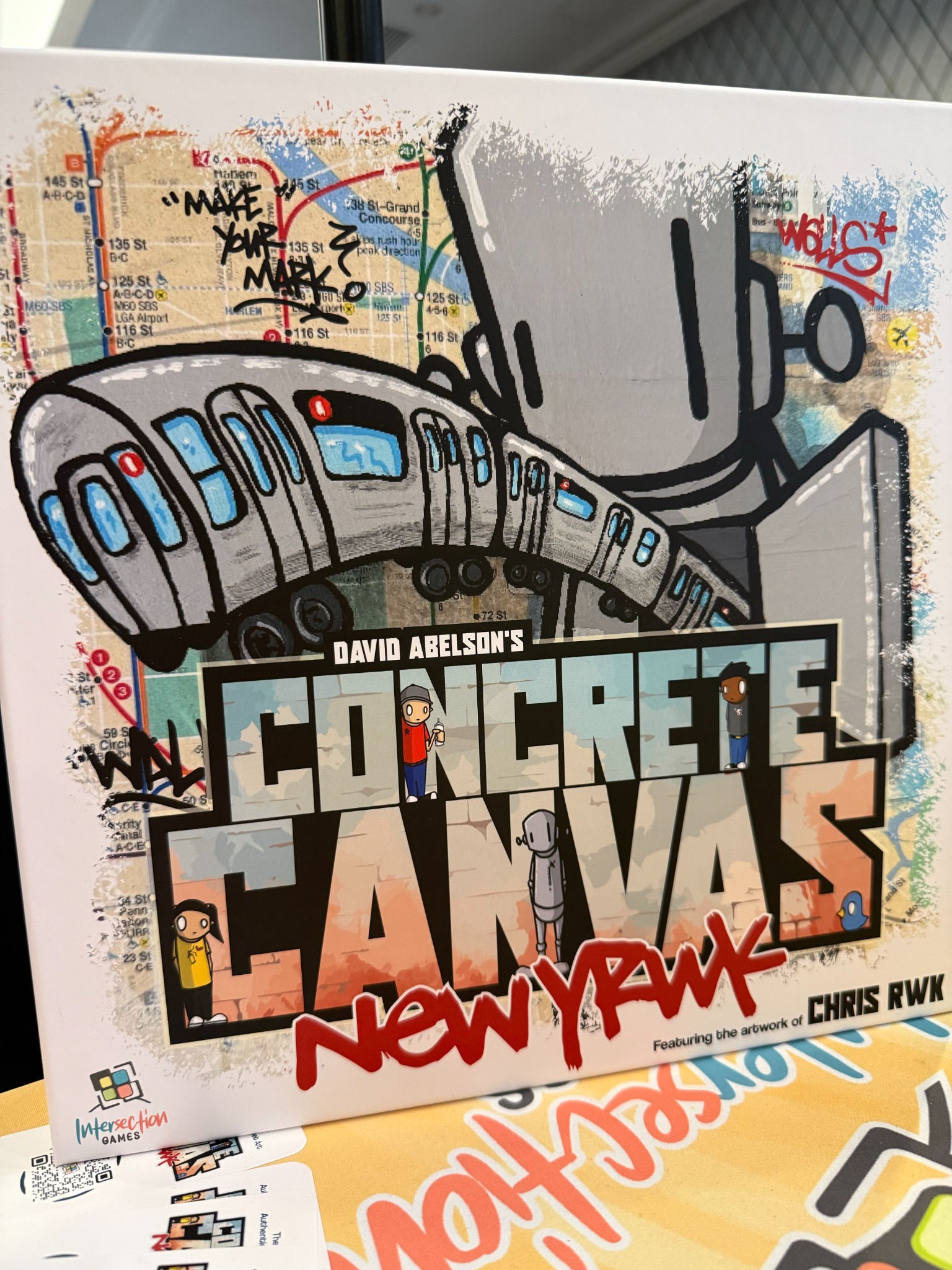 Intersection Games Facebook ad: The Game of Authentic New York Street Art