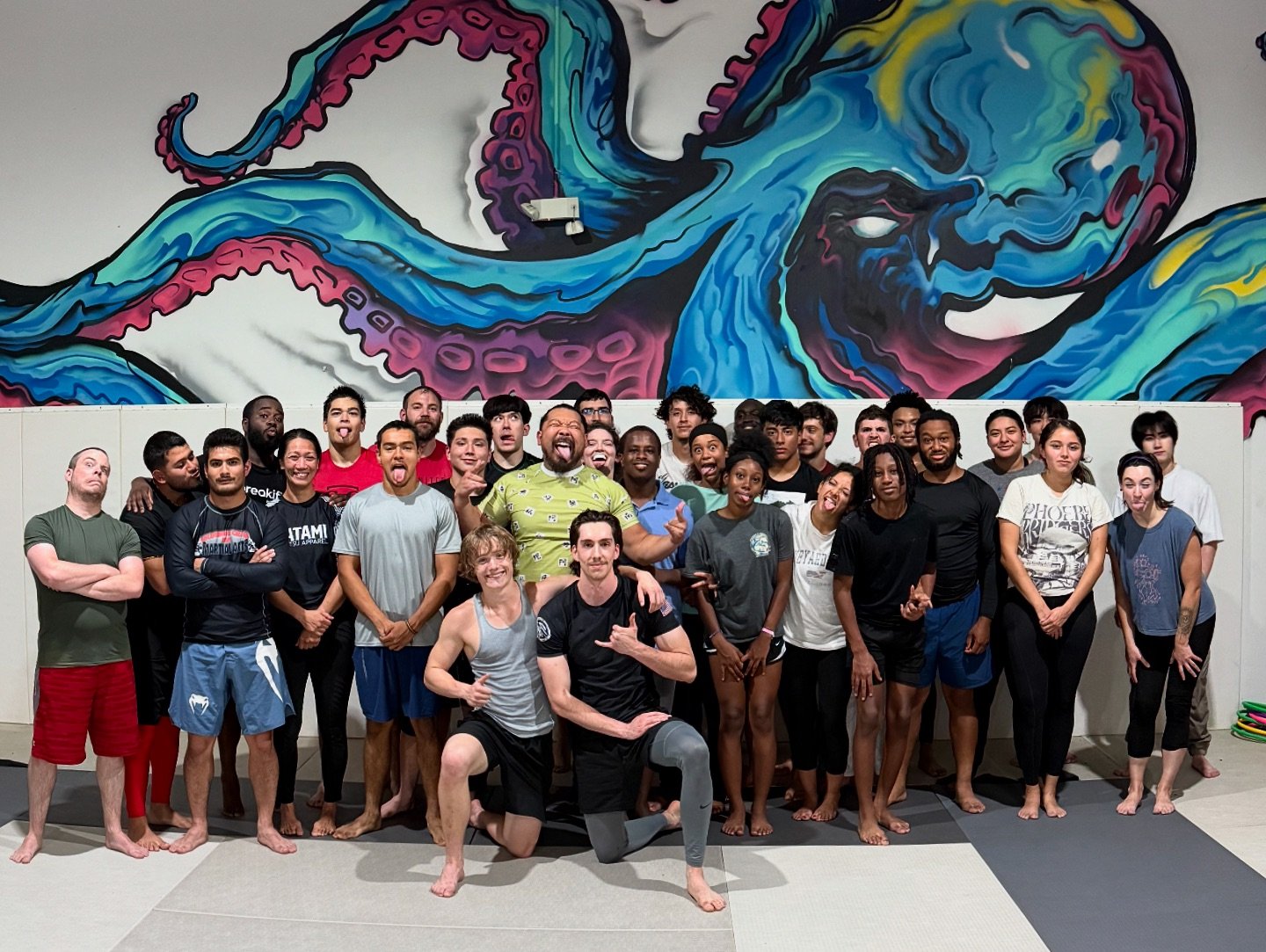 The Compound Fight House Facebook ad: The Compound teaches Brazilian Jiu-Jitsu (BJJ), Muay Thai…