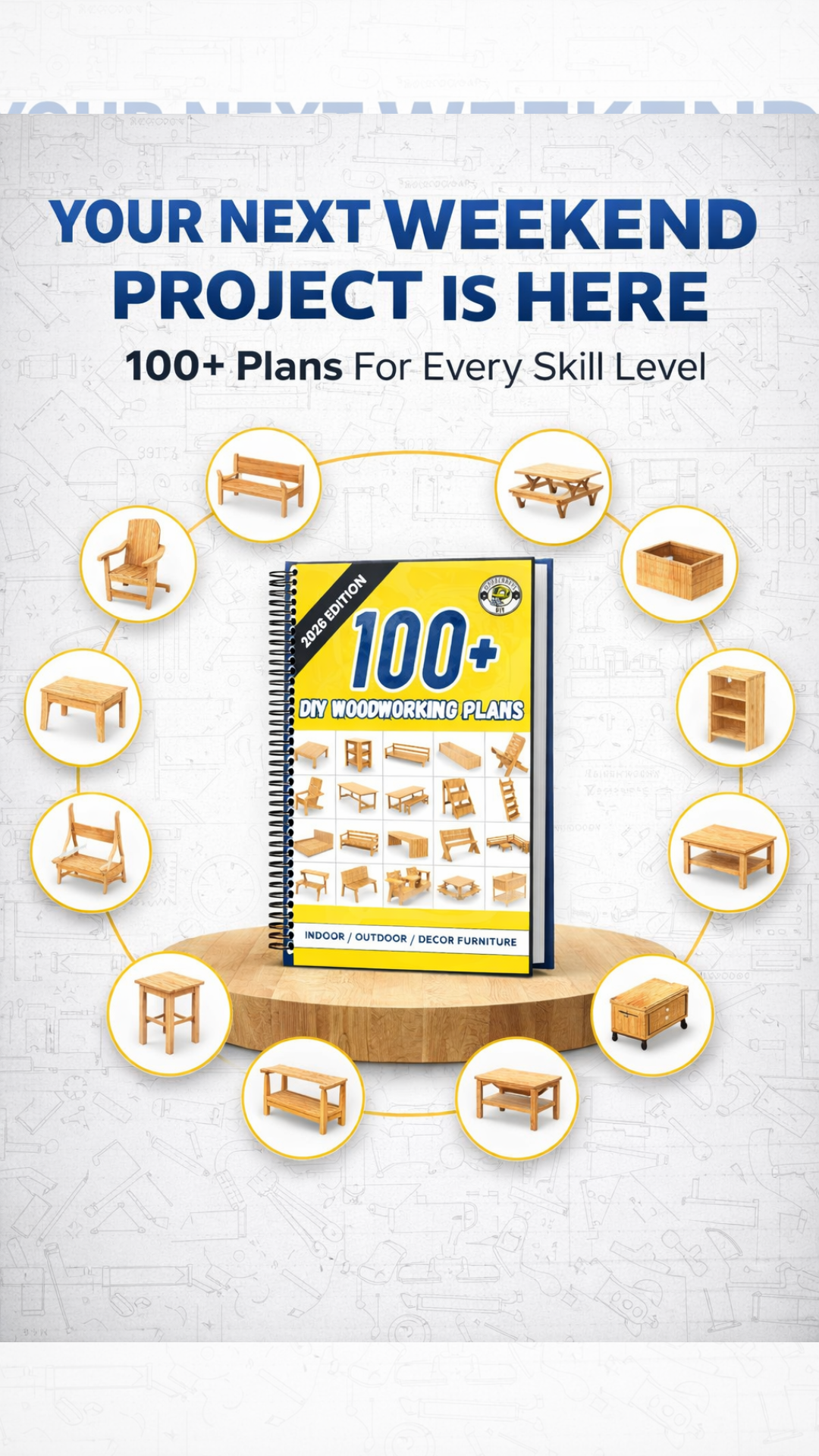 WoodCrafts DIY Facebook ad