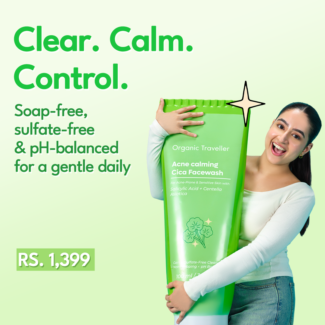 Organic Traveller - Skincare Facebook ad
