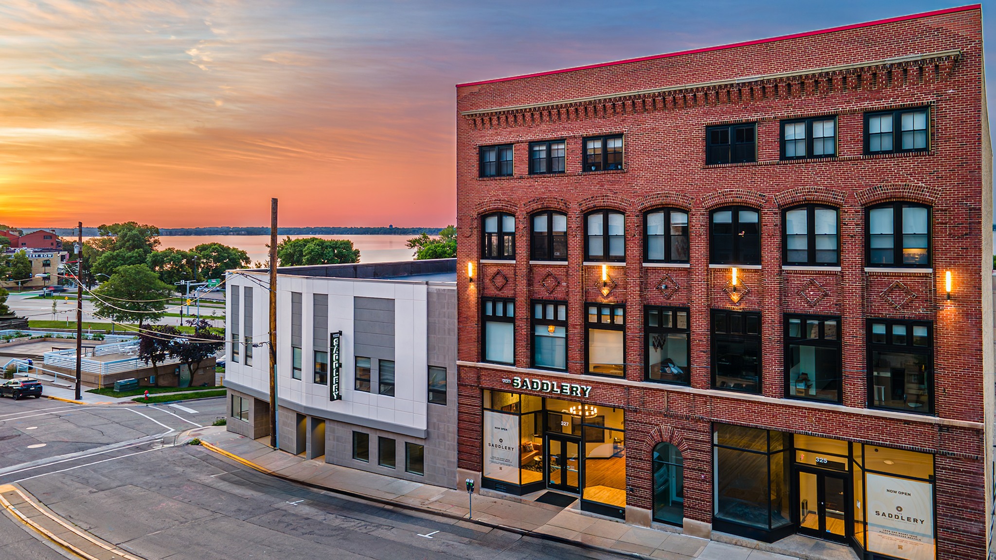 The Saddlery Madison Facebook ad: Downtown Charm. Boutique Comfort.