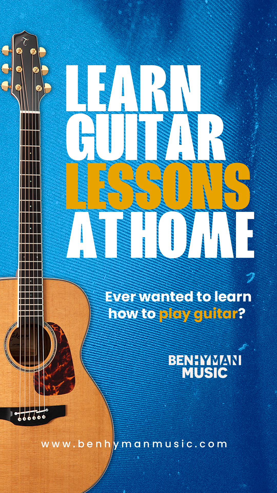 Ben Hyman Music Facebook ad from May 29, 2026