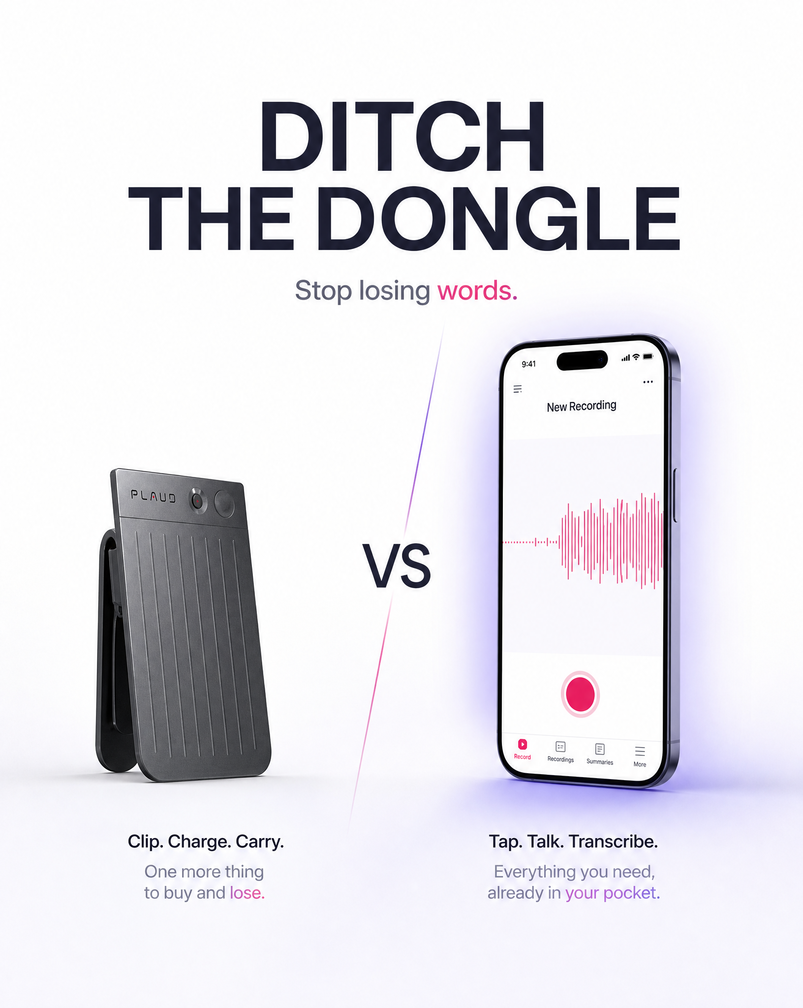Wave AI Note Taker Facebook ad