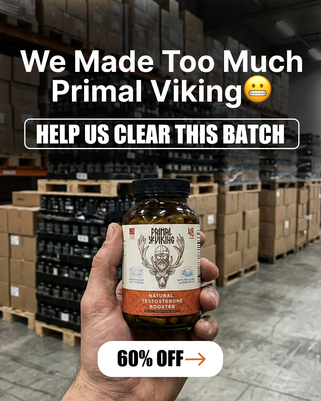 Primal Viking Facebook ad