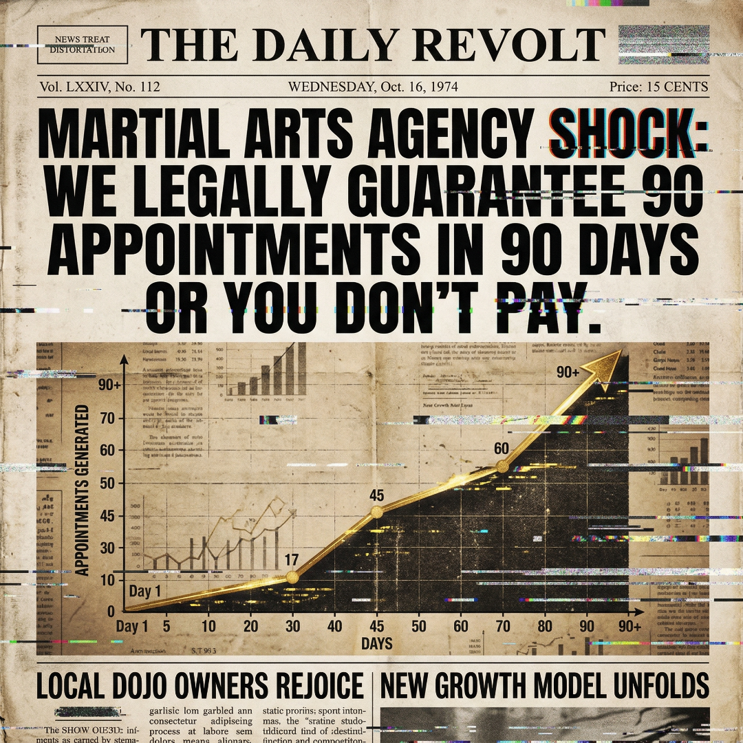 Olympus Acquisition Facebook ad: For Martial Arts Schools ONLY!