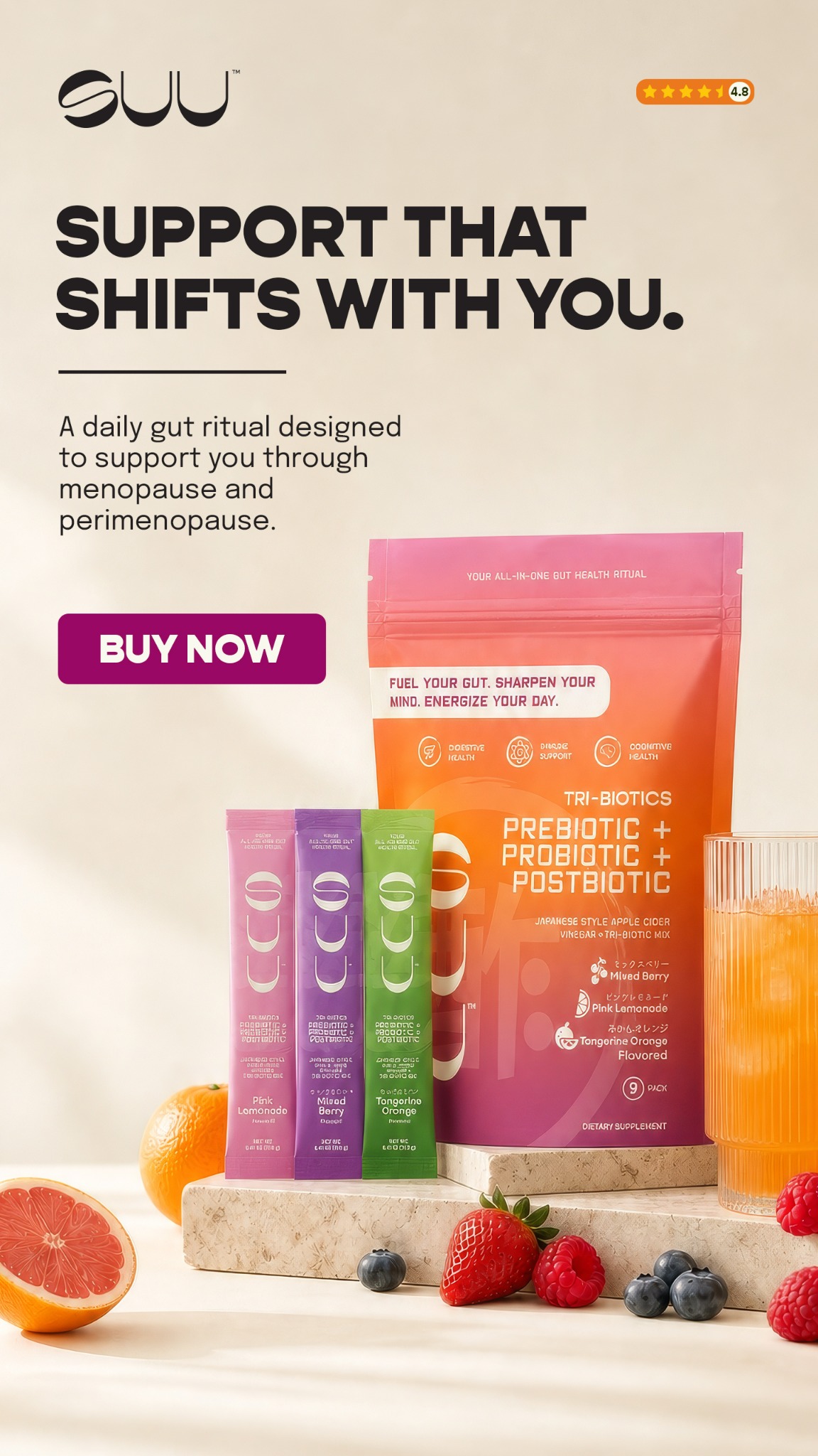 SUU Apple Cider Vinegar products Facebook ad