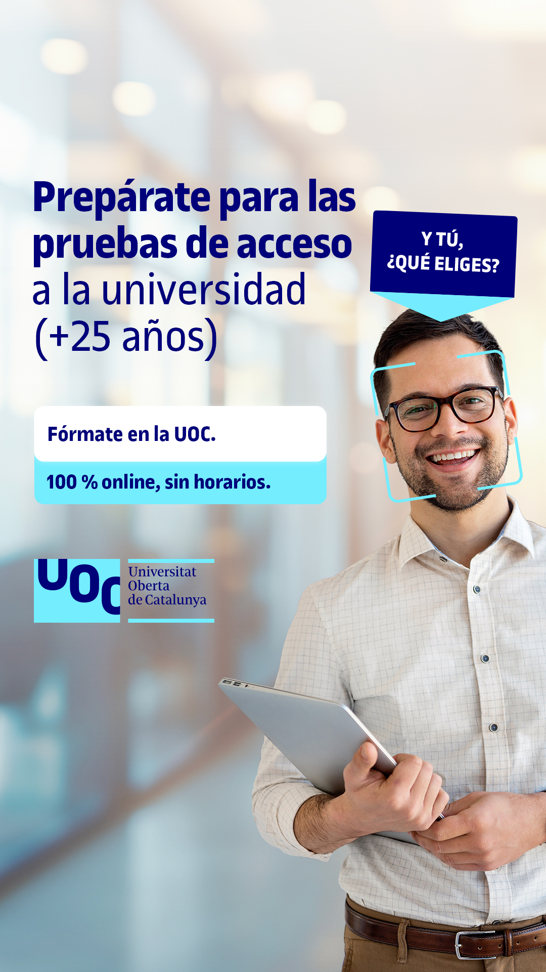 Universitat Oberta de Catalunya (UOC) Facebook ad
