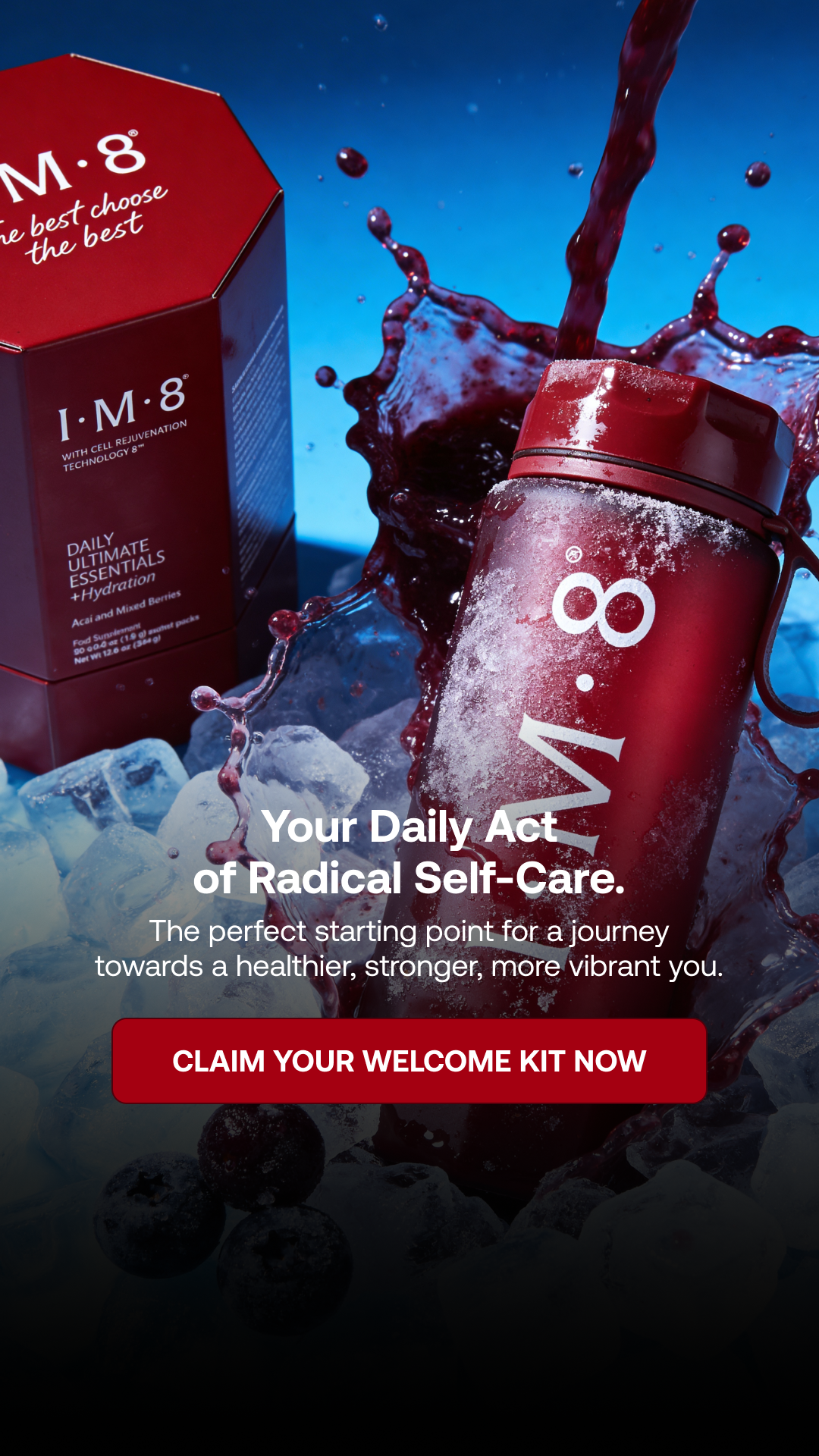 IM8 Health Facebook ad