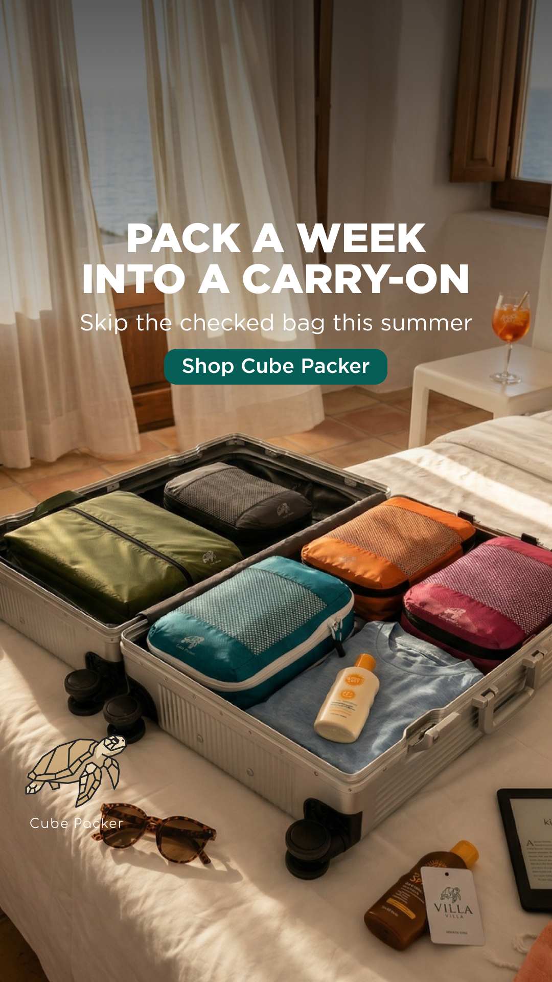 Cube Packer Facebook ad