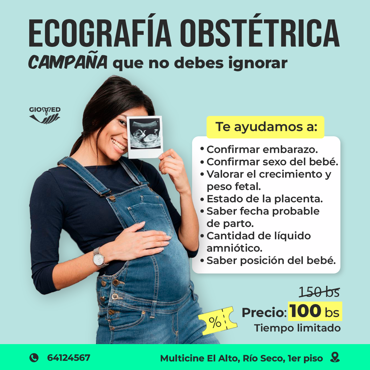 Giomed Facebook ad: Chatea con nosotras