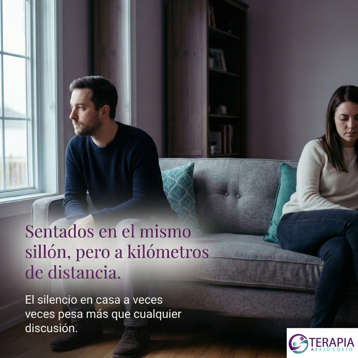 Terapia A Bajo Costo Facebook ad: ¿Sienten que ya no hablan el mismo idioma?