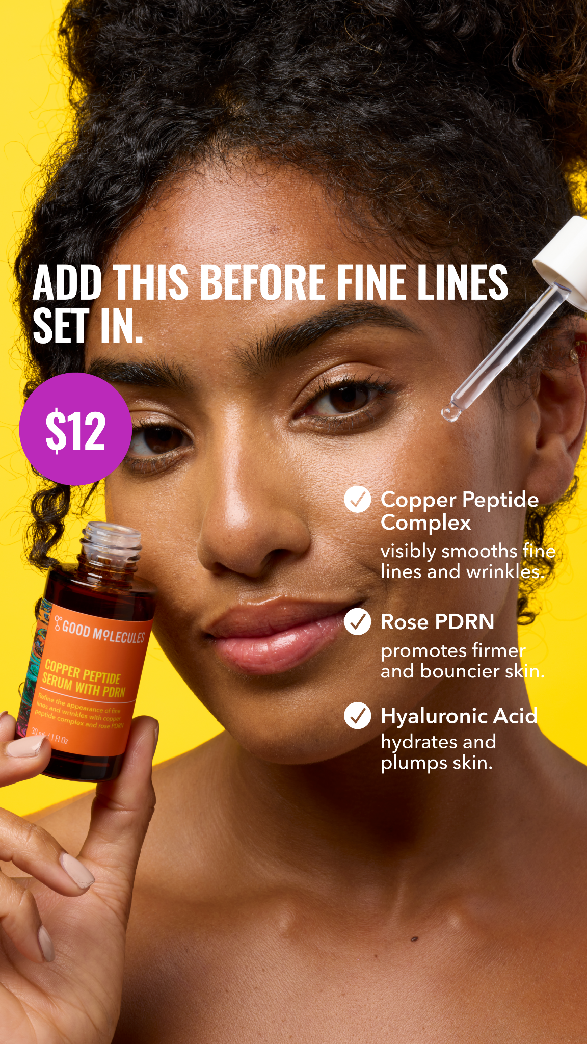 Good Molecules Facebook ad