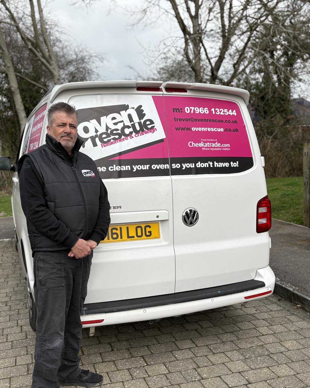 Oven Rescue Guildford Facebook ad: Help support my business in just a few…