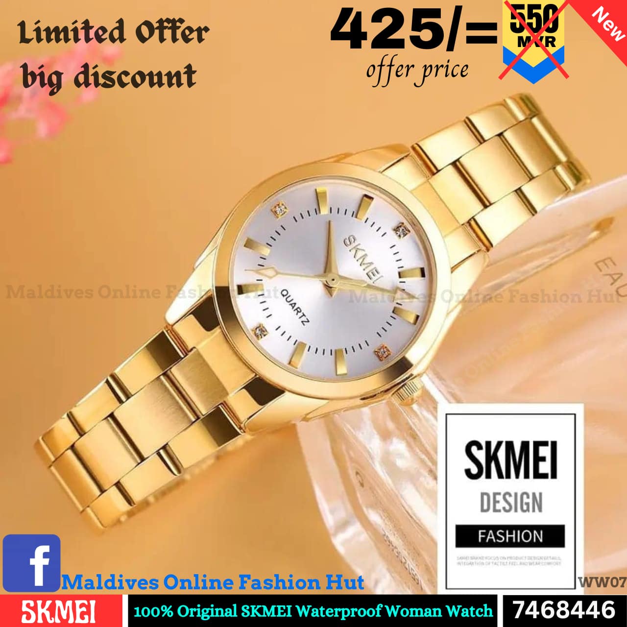 Maldives Eshop Facebook ad: Big Discount
