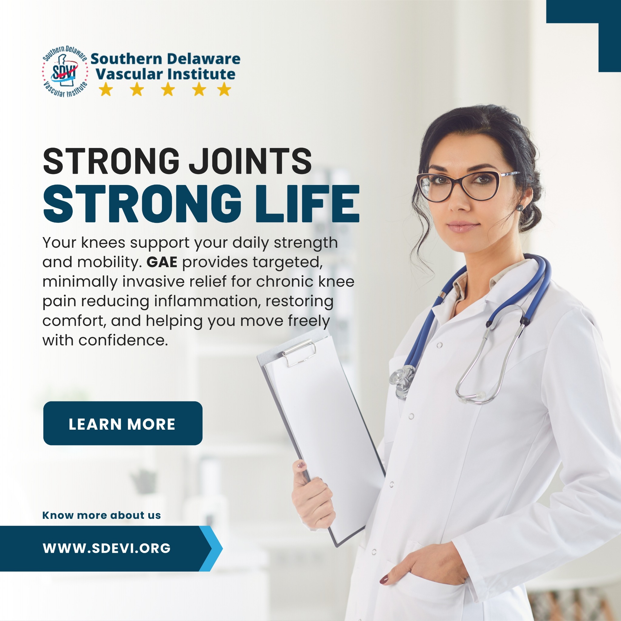 Southern Delaware Vascular Institute Facebook ad