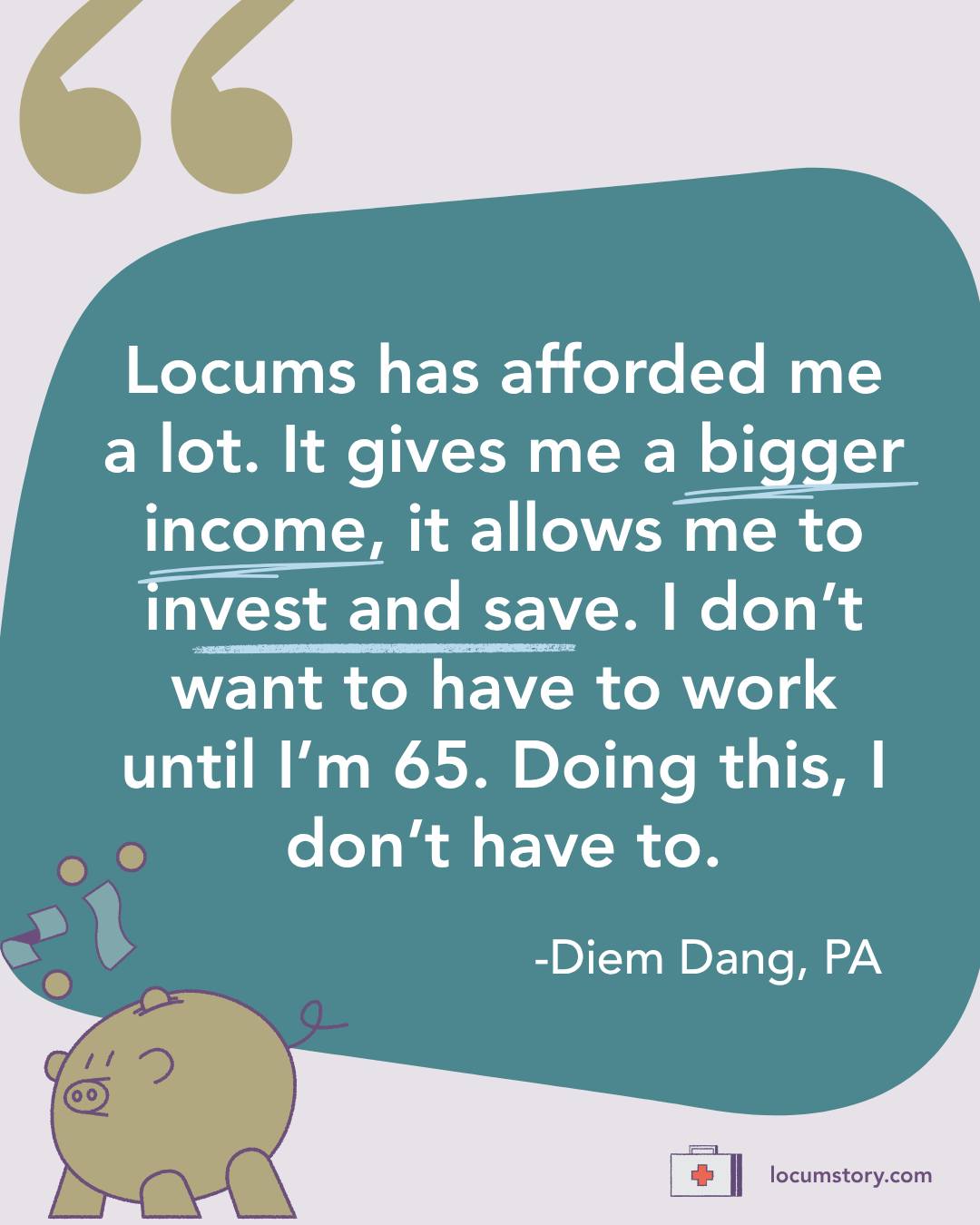 Locumstory.com Facebook ad