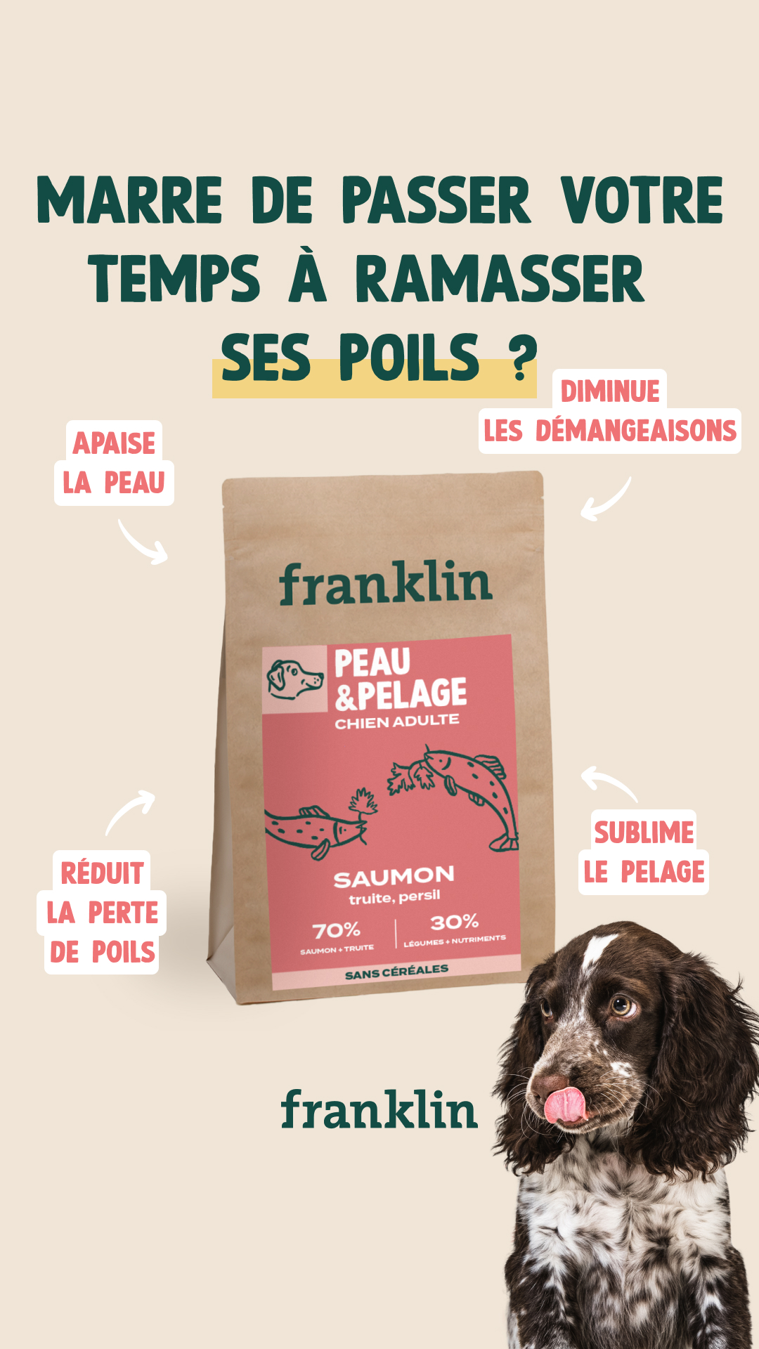 Franklin Pet Food Facebook ad