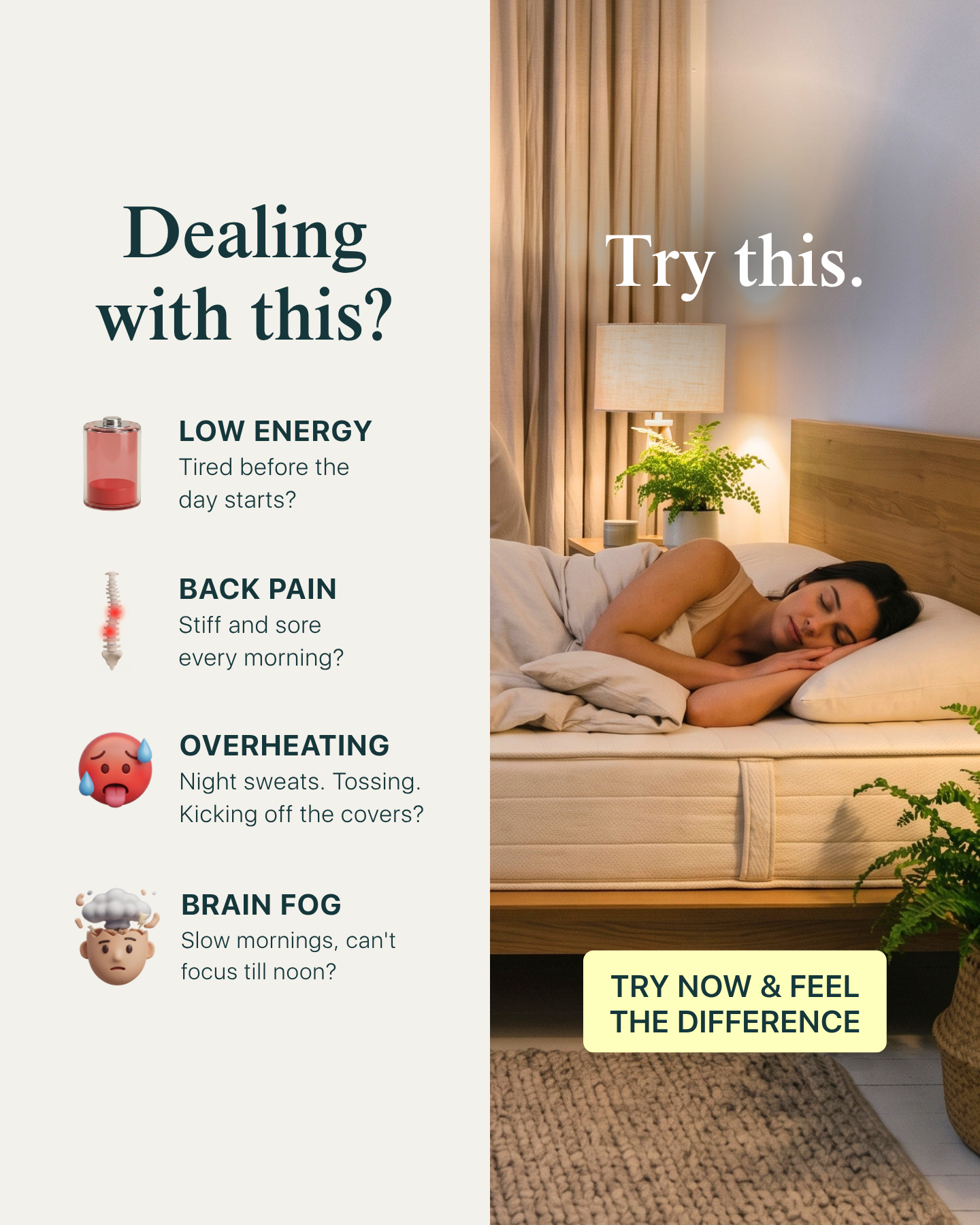 Peace Lily Facebook ad