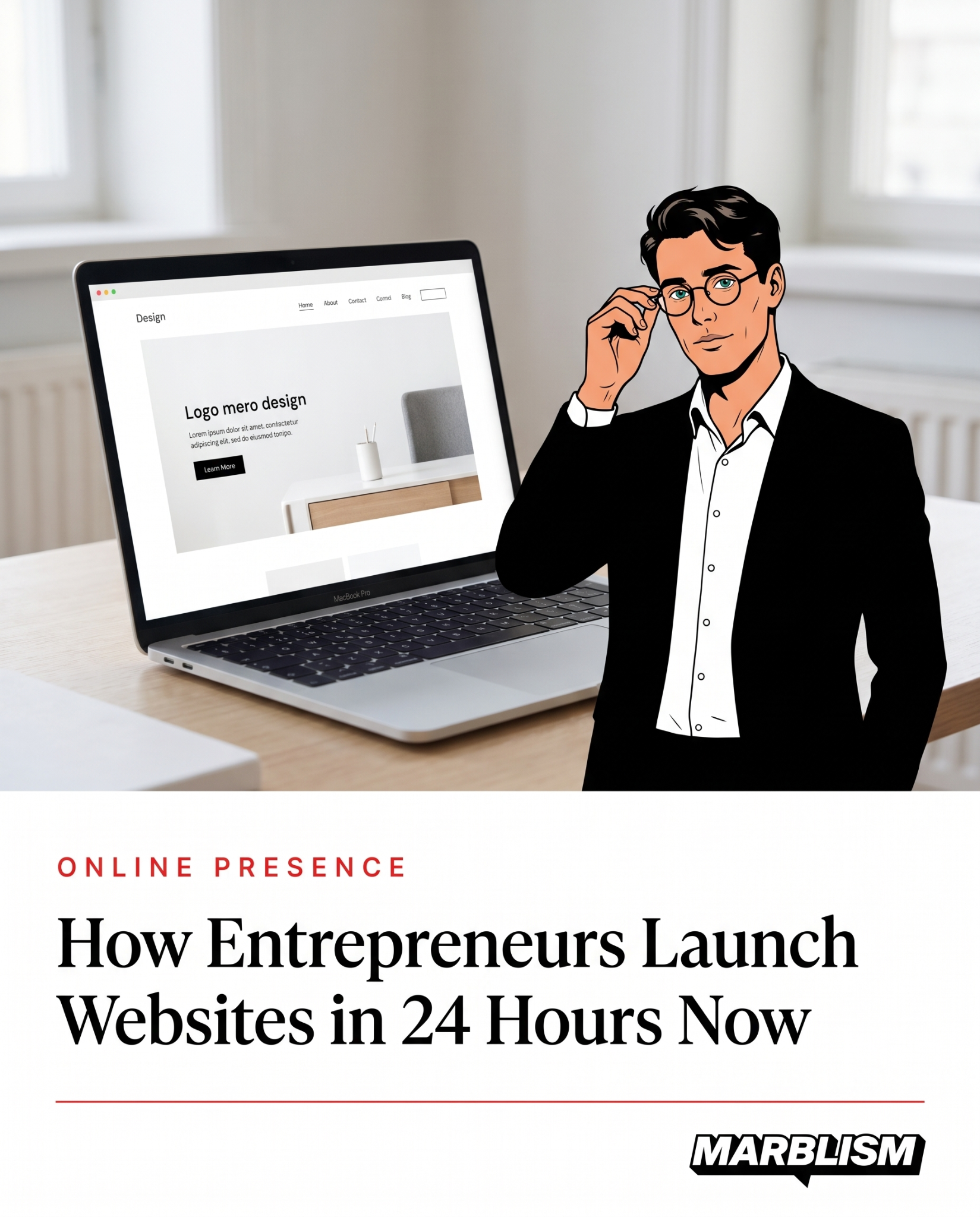 Entrepreneur Facebook ad: Hire an AI team.
