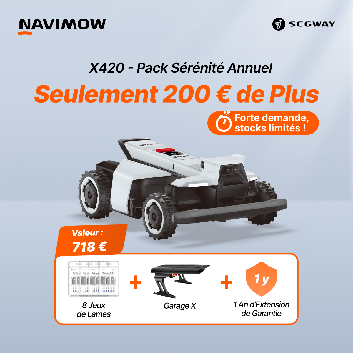 Segway Navimow FR Facebook ad