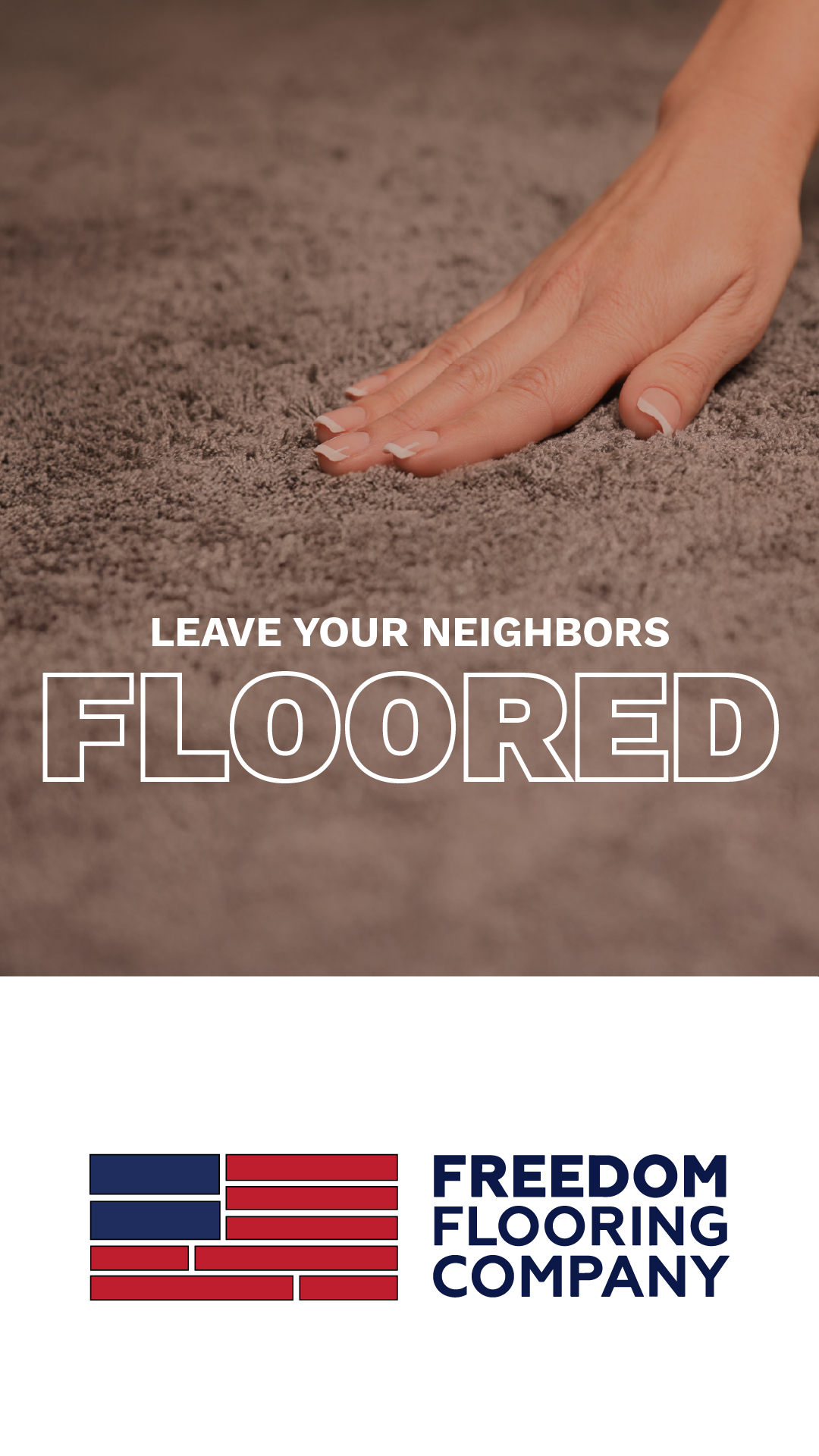 Freedom Flooring Company Facebook ad